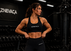 AZNEVACA Women's Medium-Support Sports Bra