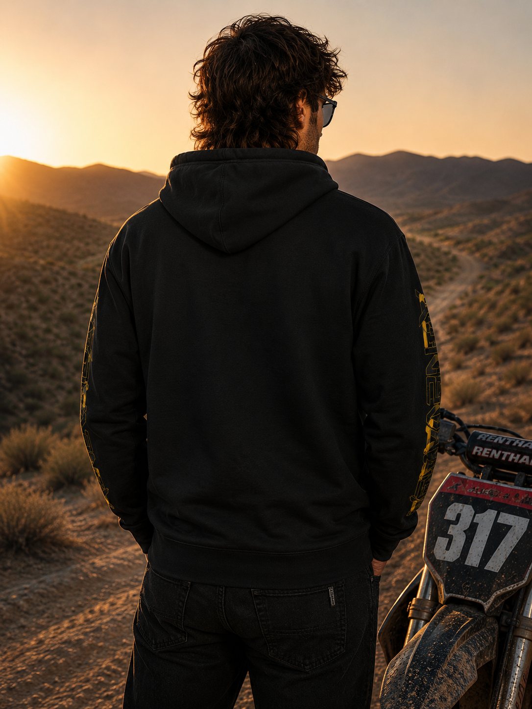 AZNEVACA Pullover Hoodie — Gold Camo