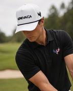 AZNEVACA Athletic Rope Hat — White / Black