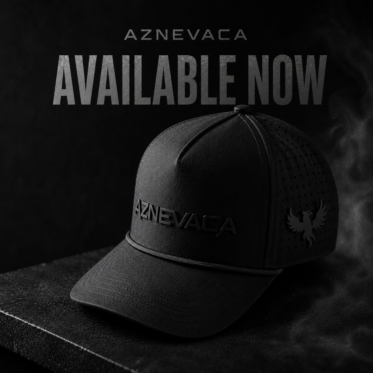 AZNEVACA Rope Hat — Dark Phoenix