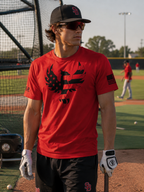 AZNEVACA Graphic Tee — R.E.D. (Remember Everyone Deployed)