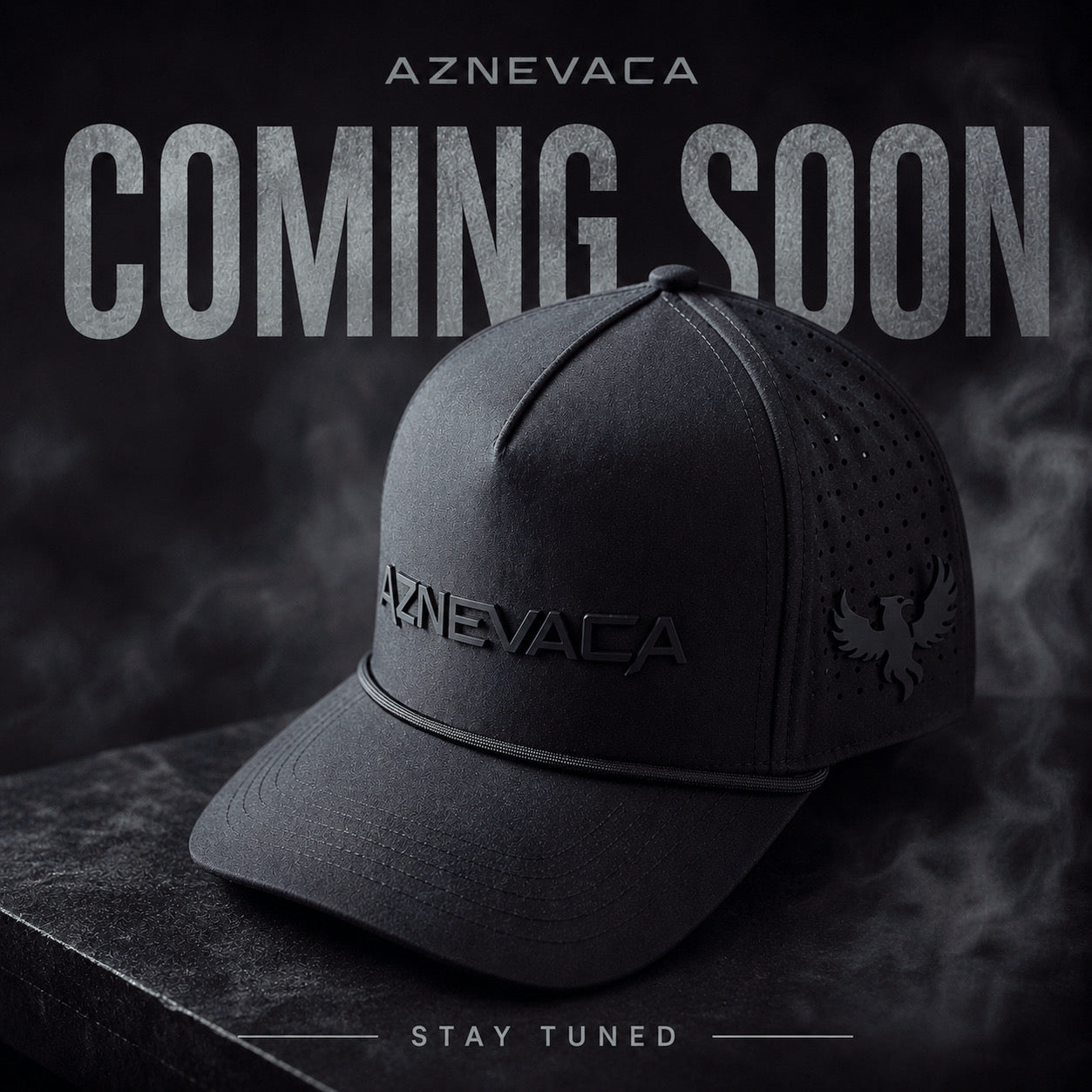 AZNEVACA Rope Hat — Dark Phoenix