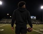 AZNEVACA Pullover Hoodie — Black / Warrior Green