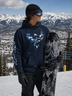 AZNEVACA Pullover Hoodie — Blue Camo