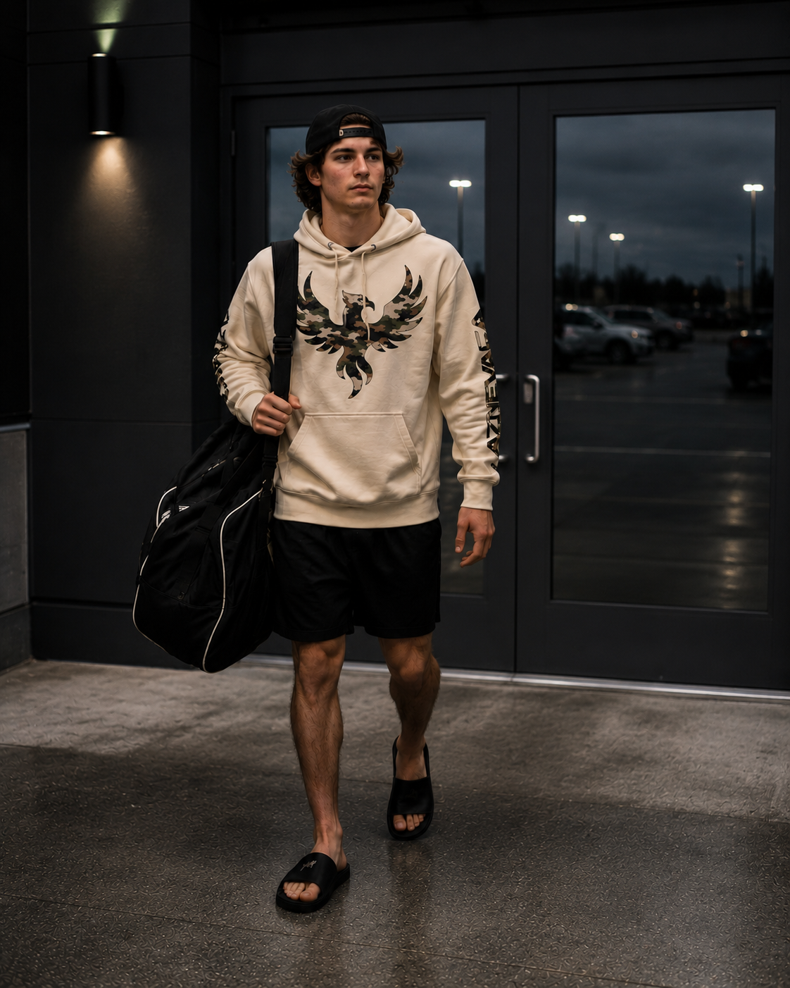 AZNEVACA Pullover Hoodie — Woodland Camo