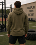 AZNEVACA Pullover Hoodie — Olive Green Camo