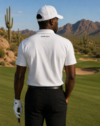 AZNEVACA Men's Athletic Polo — Red / Sand / White