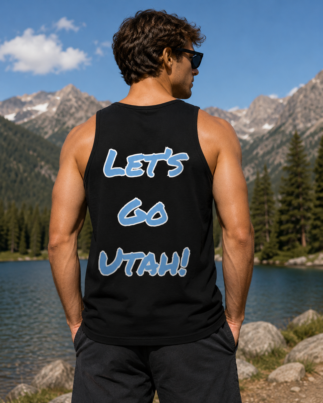 AZNEVACA Men's Training Tank Top — Prehistoric RYZE