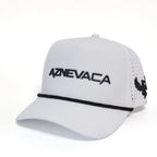 AZNEVACA Athletic Rope Hat — White / Black