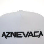 AZNEVACA Athletic Rope Hat — White / Black