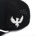 AZNEVACA Athletic Rope Hat — White / Black