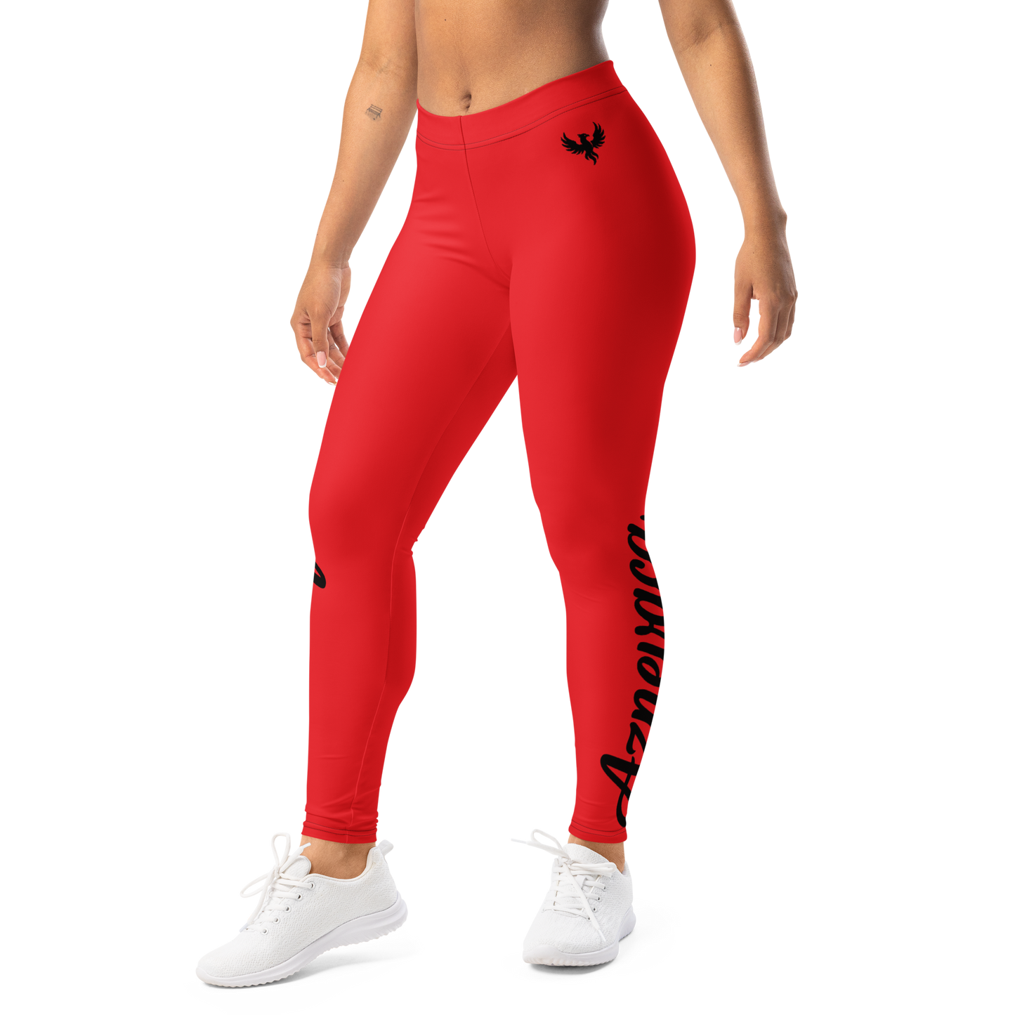 Invicta Leggings -Red