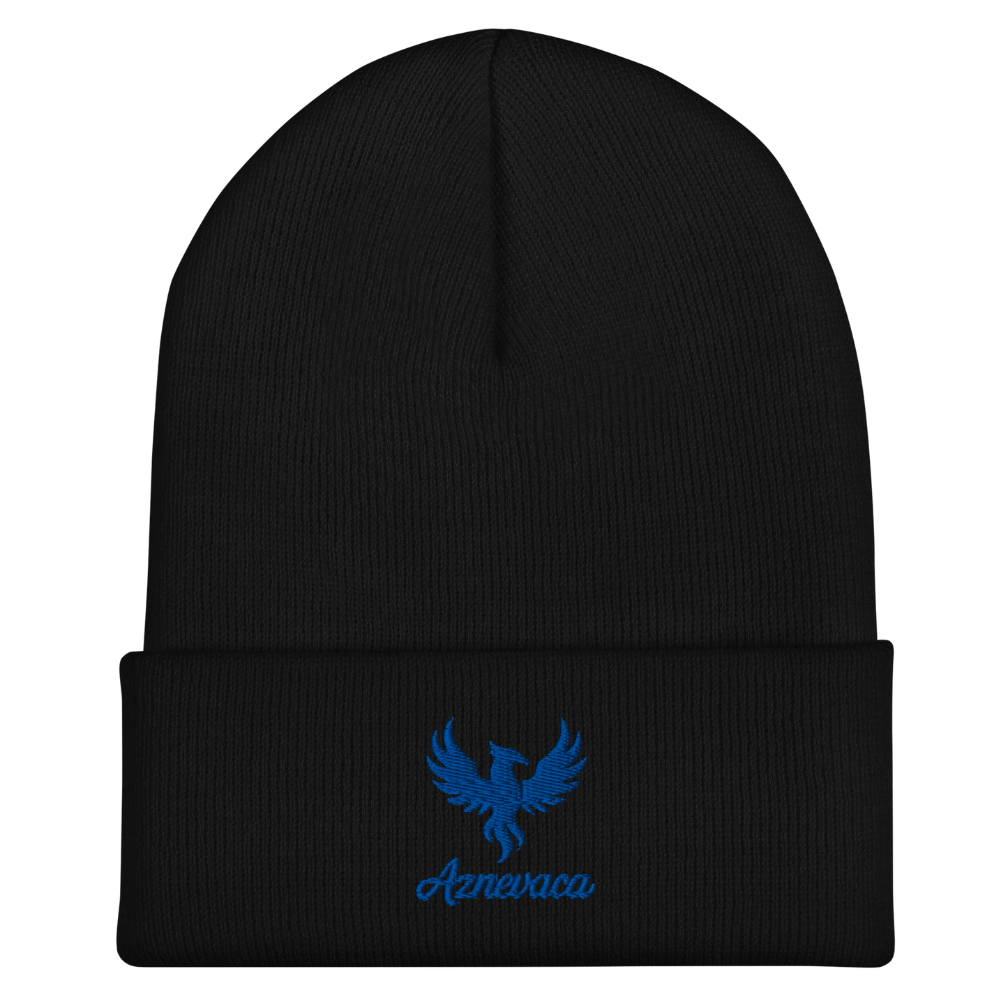 Obscura Beanie with Blue logo