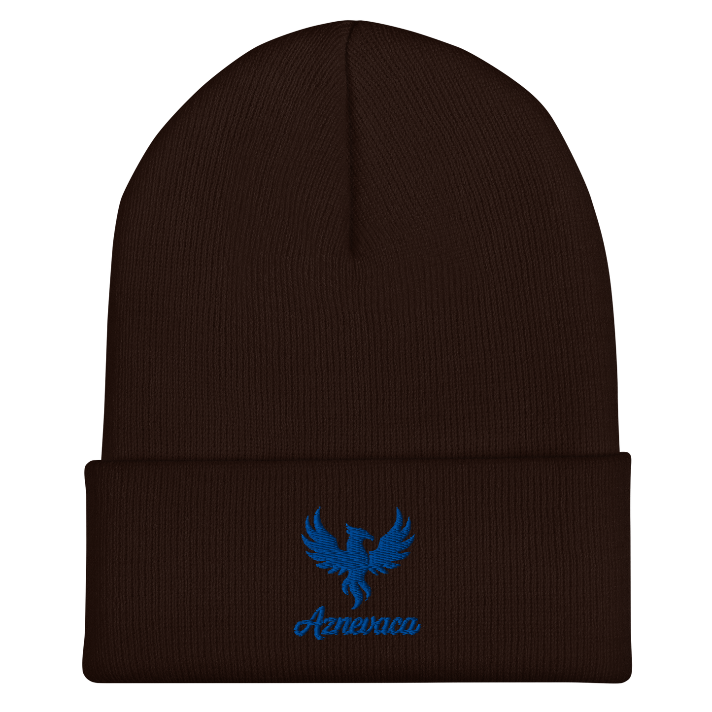 Obscura Beanie with Blue logo