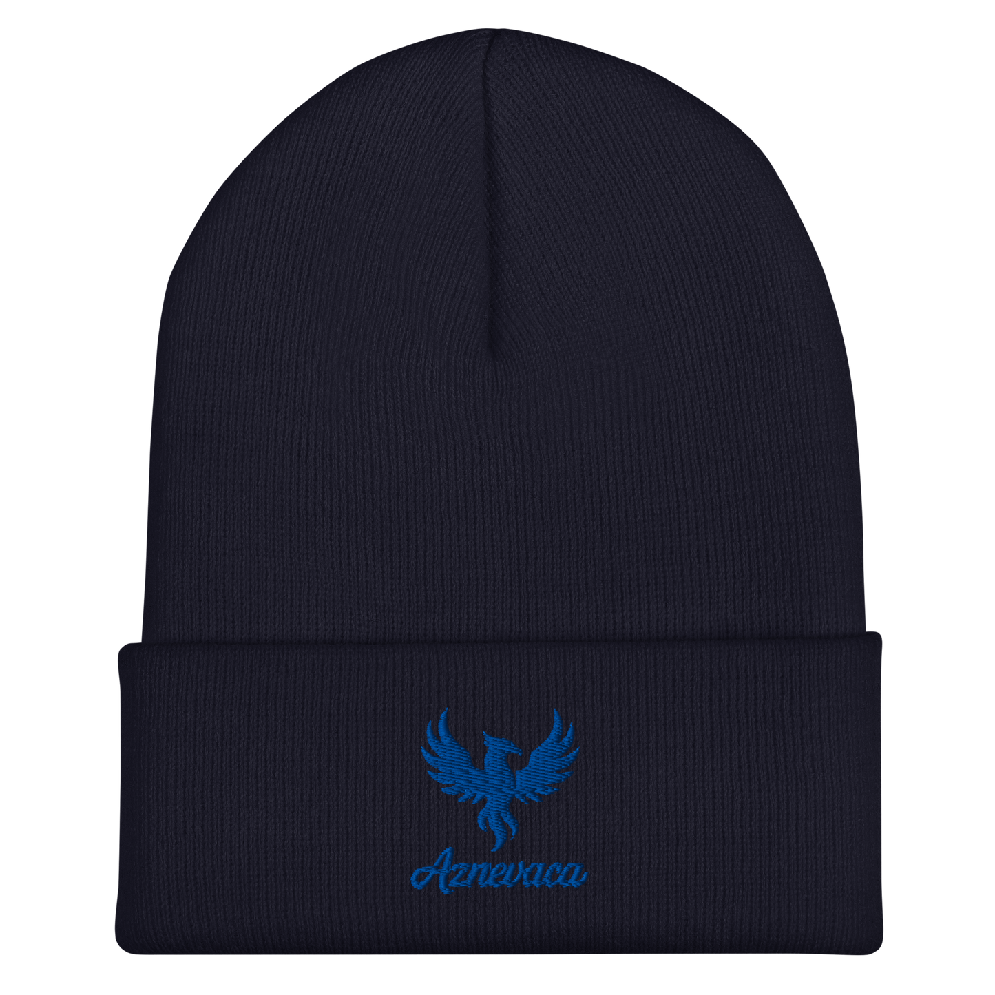 Obscura Beanie with Blue logo