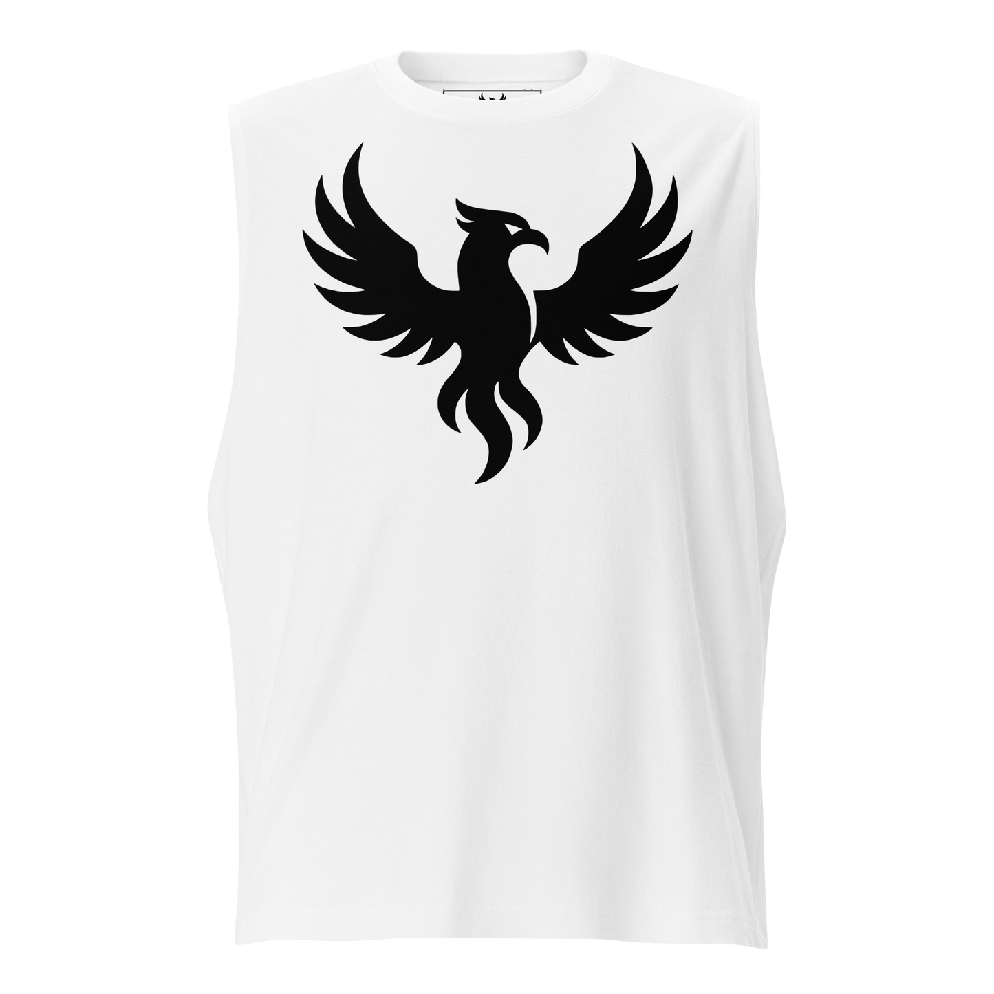 Caelus unisex Muscle Tank with Black logo